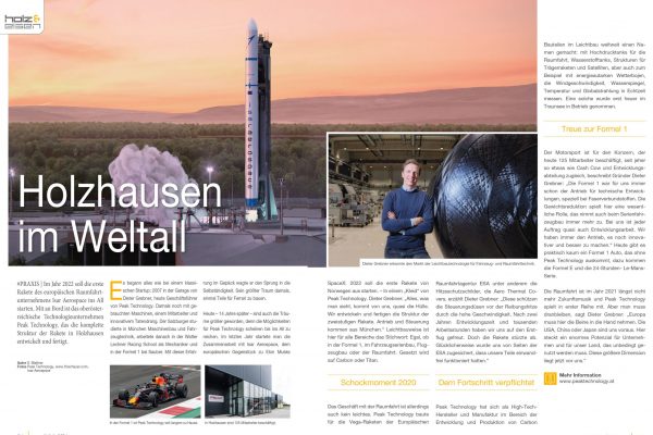 Artikel über Peak Technology